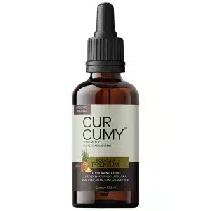 1 frasco do curcumy original em gotas de 130 ml em oferta