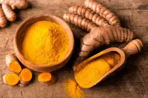 verdadeira curcuma em pó