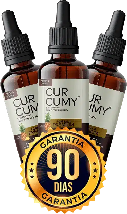 garantia de 90 dias do curcumy orginal em gotas